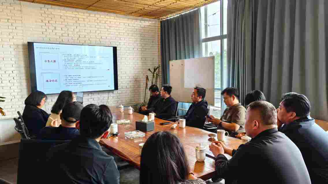 河北邱县文旅考察团队一行莅临御业考察交流